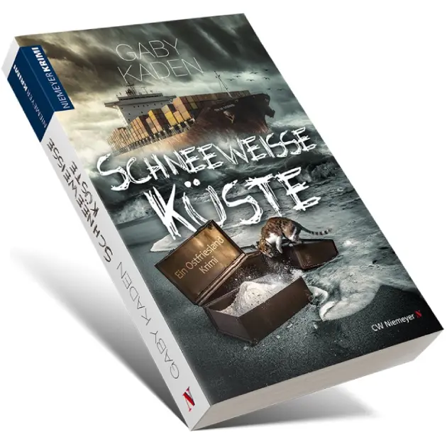 Schneeweisse Küste